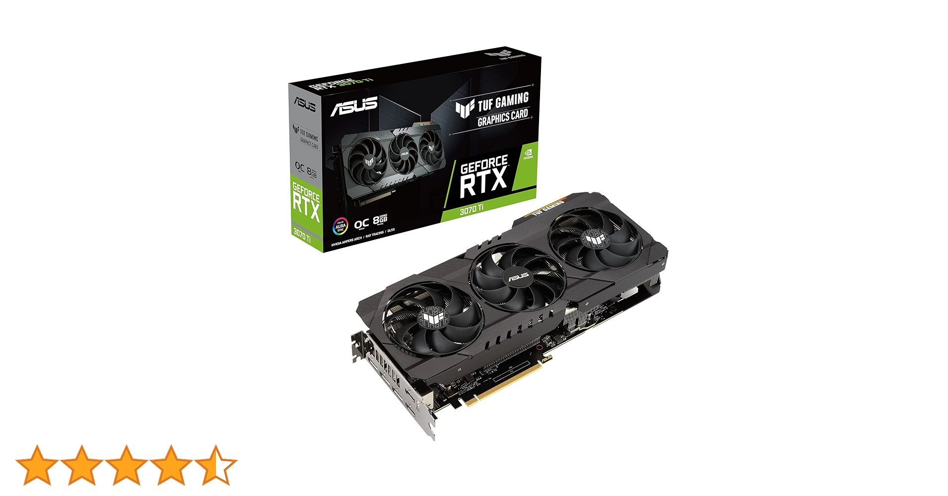 Amazon | ASUS TUF Gaming NVIDIA GeForce RTX 3070 Ti OC